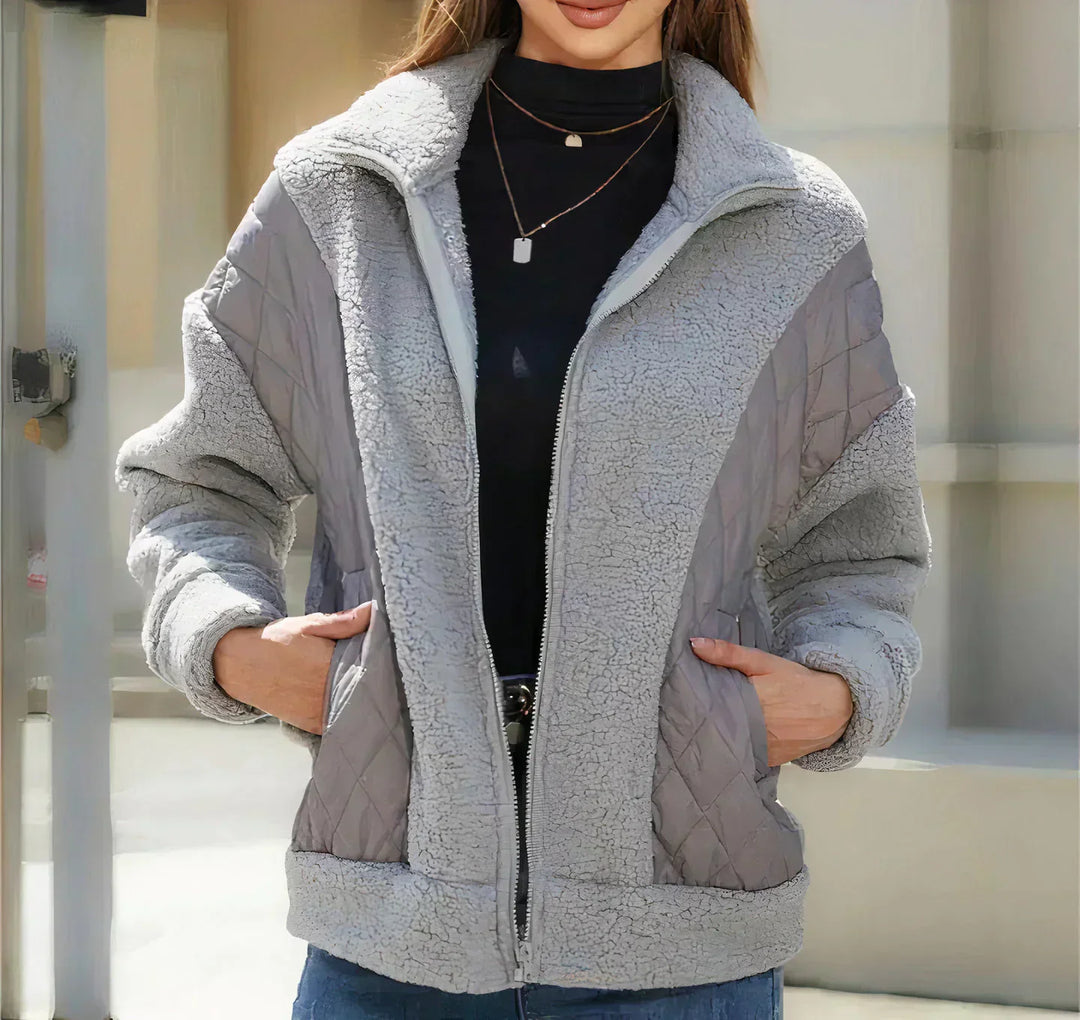 Athena | Ultra Warme Pluche Jas - Dagelijks Comfort & Elegantie