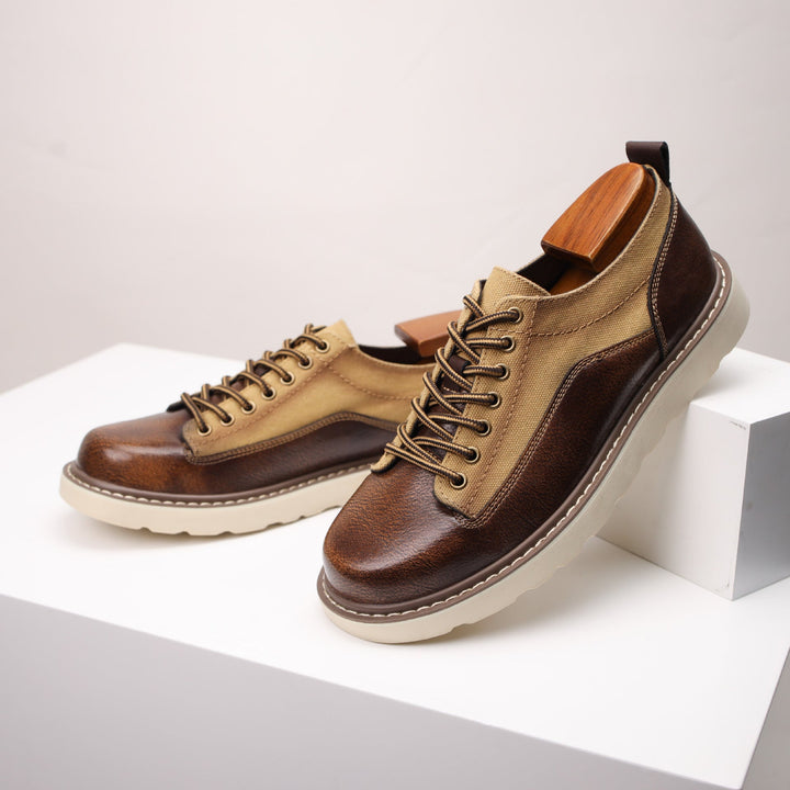 Luca Ferarro vintage leren schoenen