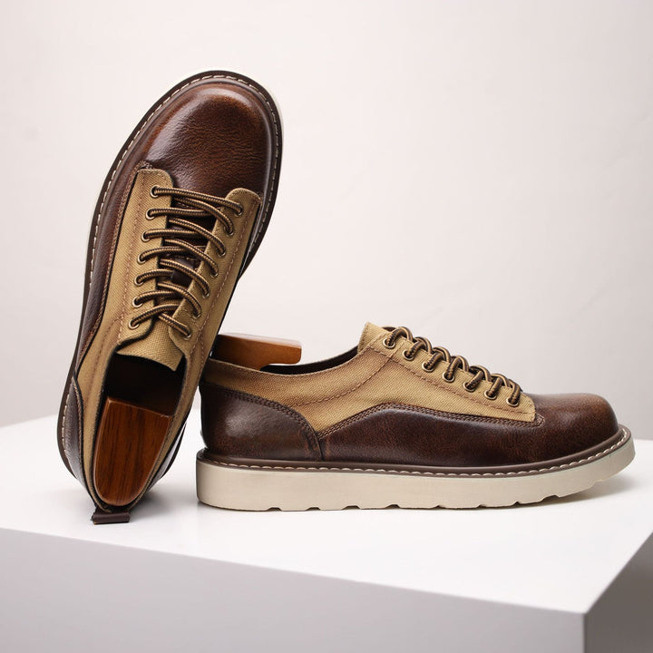 Luca Ferarro vintage leren schoenen