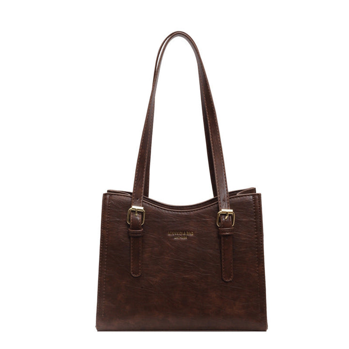 Emma Tote Bag | Vintage Vegan Leren, Ruim & Praktisch