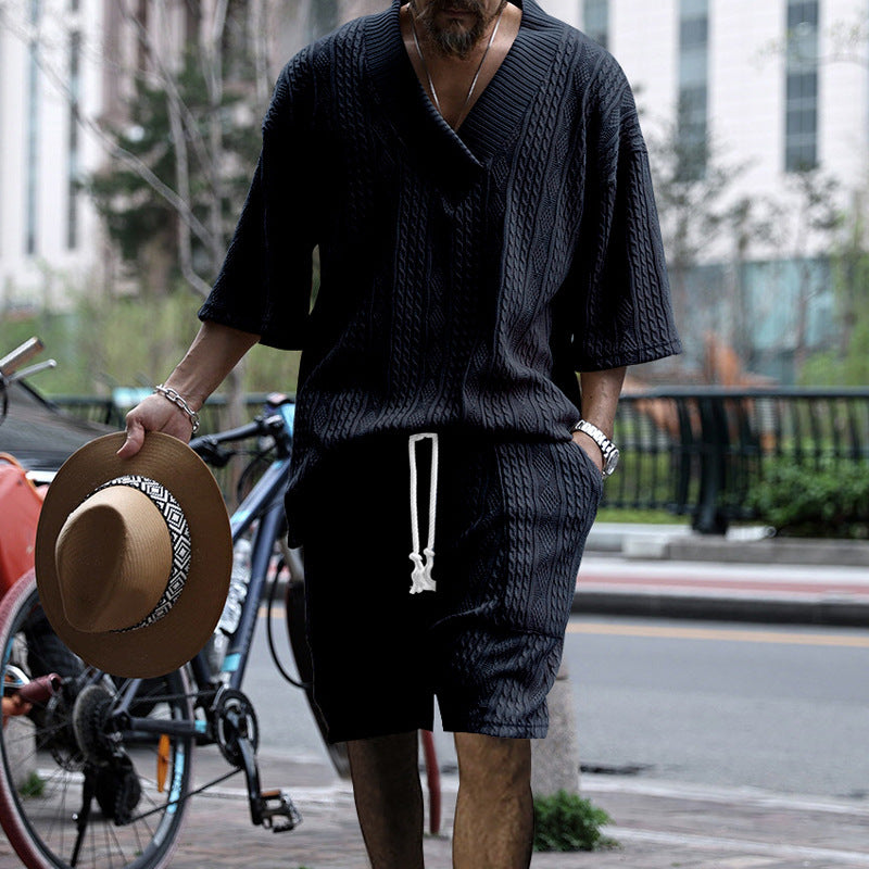Comfy Boho Duo | Oversized Herenset met Relaxed Fit