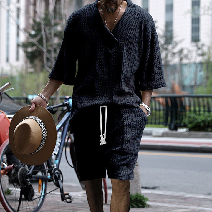 Comfy Boho Duo | Oversized Herenset met Relaxed Fit