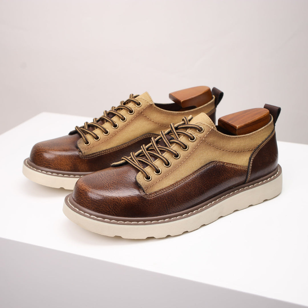 Luca Ferarro vintage leren schoenen