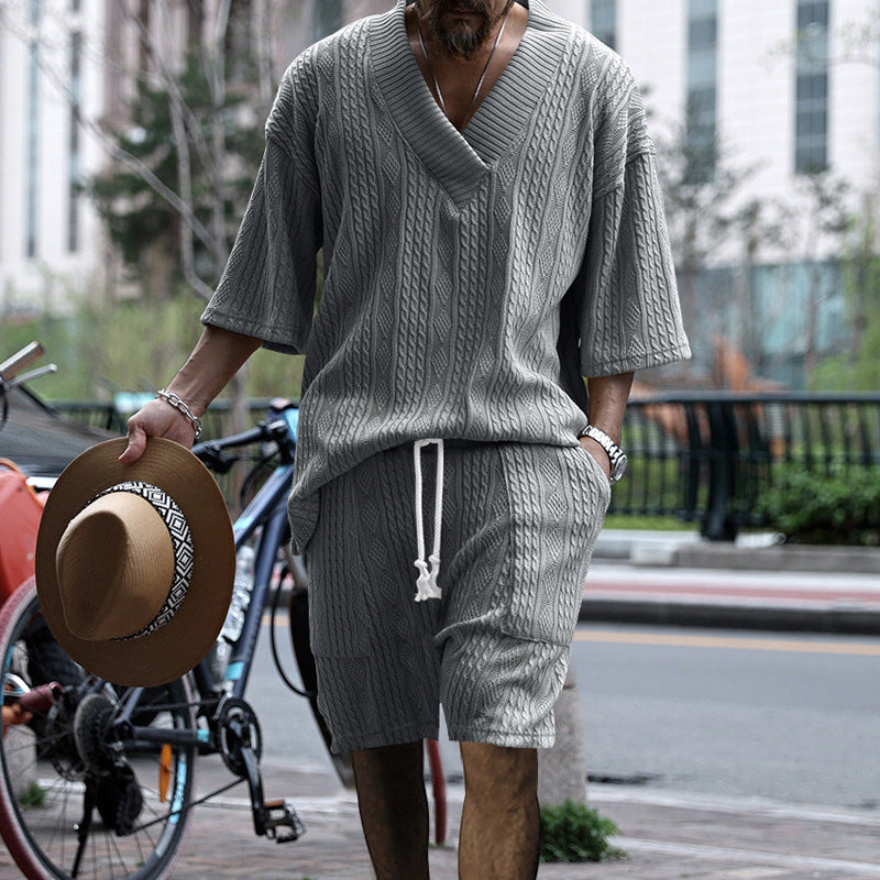 Comfy Boho Duo | Oversized Herenset met Relaxed Fit