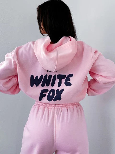Shimer White Fox Trainingspak | Casual Pasvorm met Oversize Silhouet