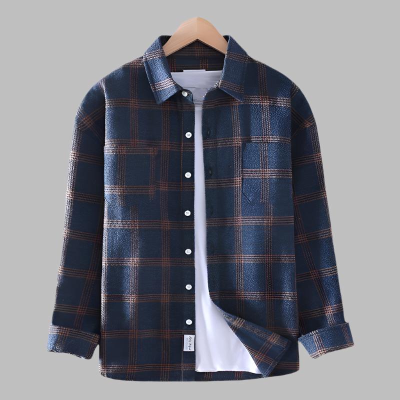 Jordan Klassiek Geruit Shirt – Veelzijdig Katoenen Shirt met Moderne Snit | Stijlvol & Comfortabel voor Elke Gelegenheid