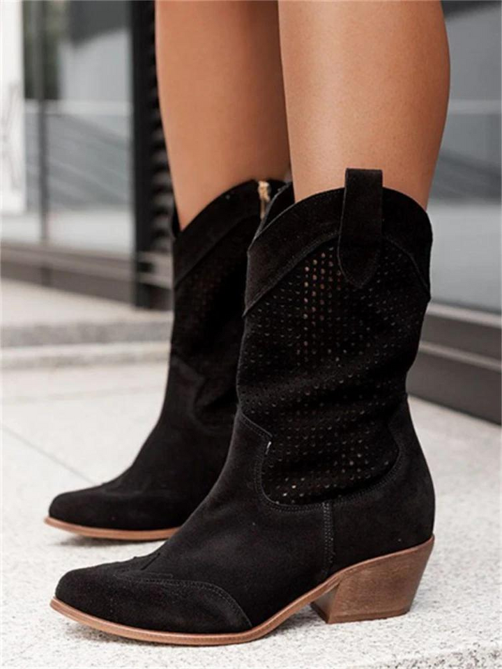 Josiane | Stijlvolle, trendy cowboylaarzen voor dames