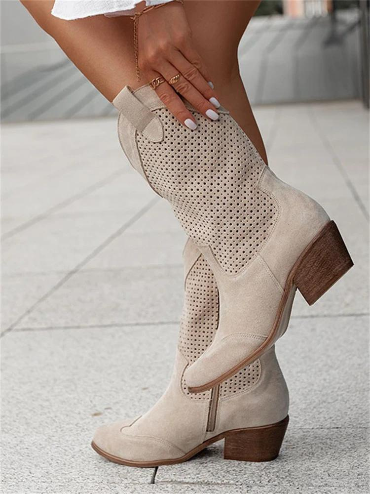 Josiane | Stijlvolle, trendy cowboylaarzen voor dames