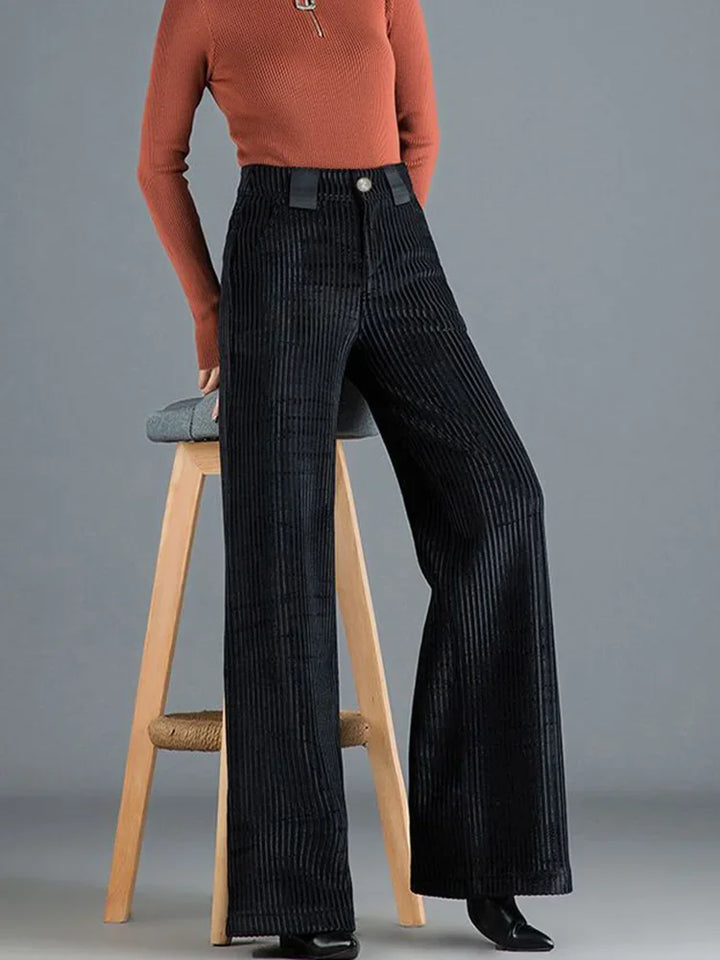 Luxueuze Corduroy Broek | Elegante Silhouette & Comfort voor de Hele Dag