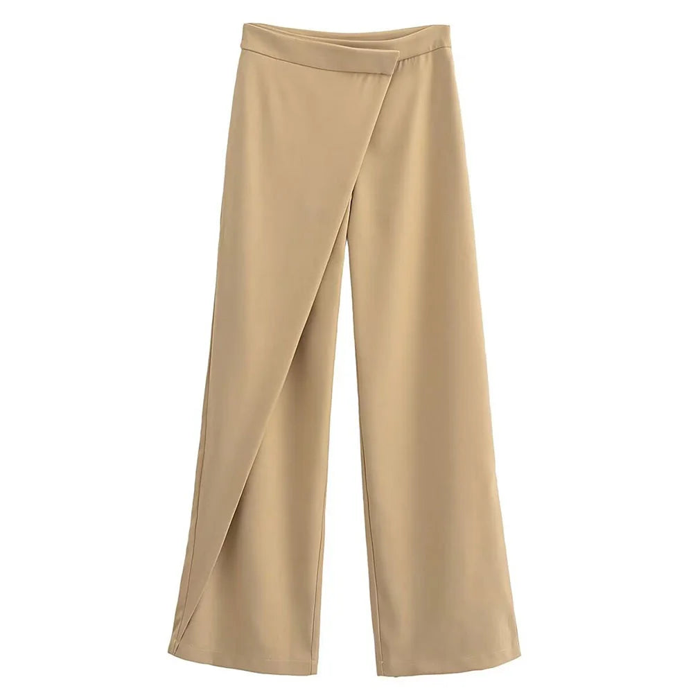 Lela - Elegante broek met volants