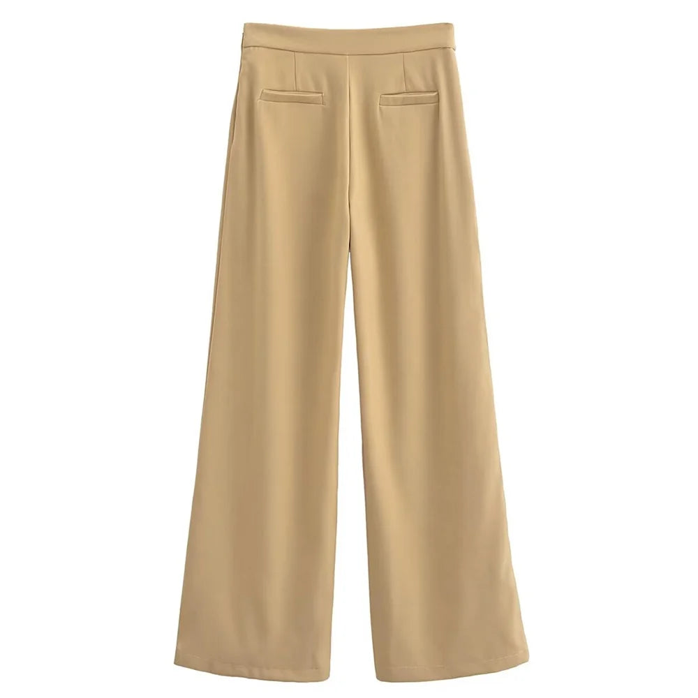 Lela - Elegante broek met volants