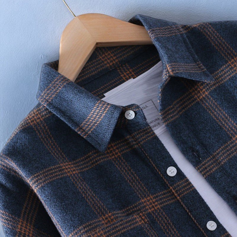 Jordan Klassiek Geruit Shirt – Veelzijdig Katoenen Shirt met Moderne Snit | Stijlvol & Comfortabel voor Elke Gelegenheid