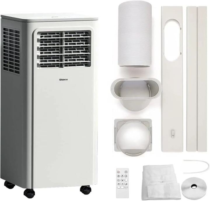 VentoPro Mobiele Airco 7000 BTU | Koelen, Ontvochtigen & Ventileren tot 50m²