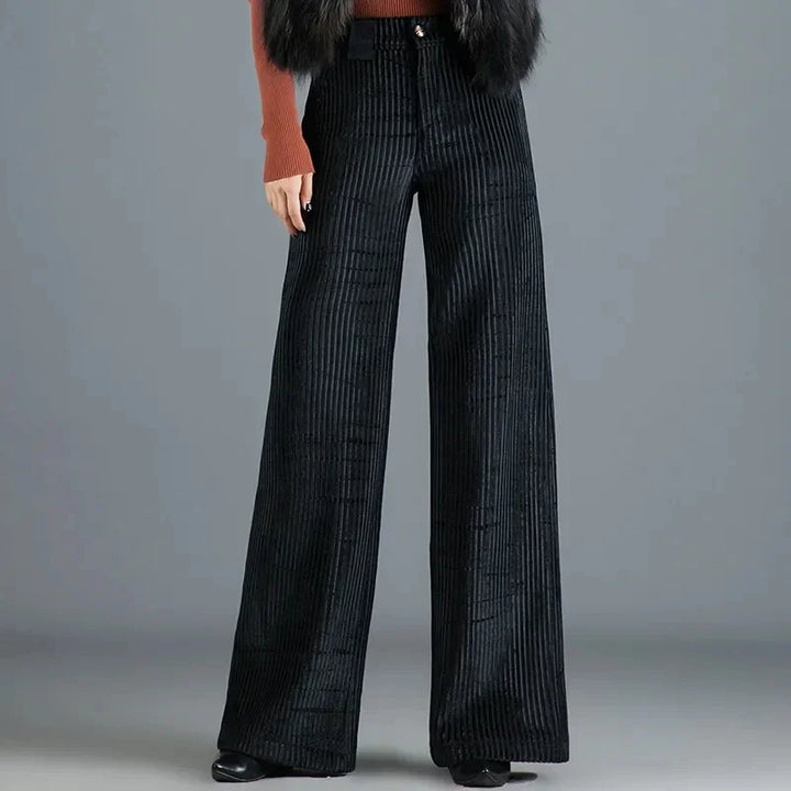 Luxueuze Corduroy Broek | Elegante Silhouette & Comfort voor de Hele Dag
