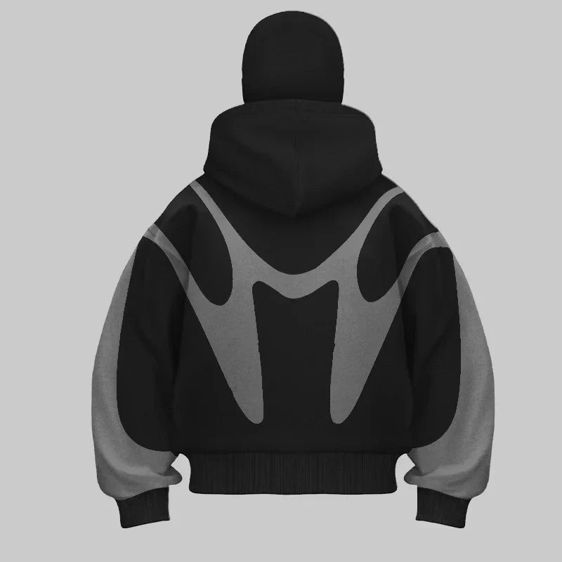 Deadzone hoodie met bivakmuts | Opvallend ontwerp en totale bescherming