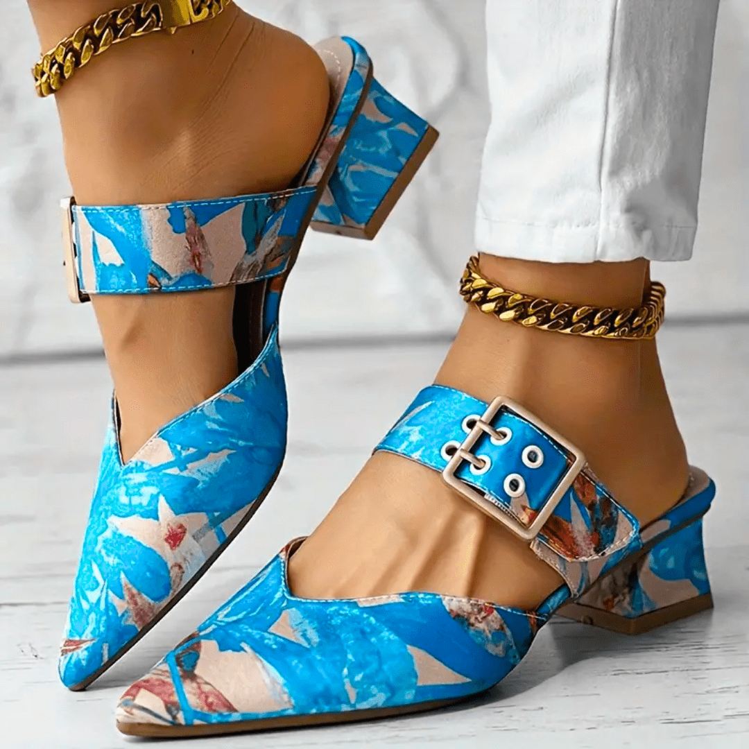 Almira Orthopedische Hakschoenen Dames | Echt Leer | Comfort & Elegantie voor Elke Dag