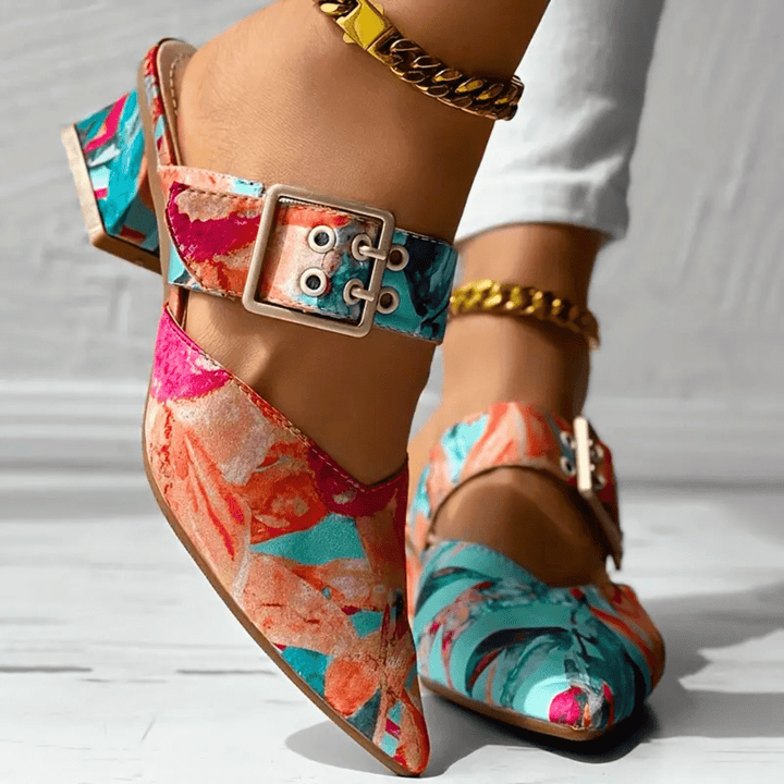 Almira Orthopedische Hakschoenen Dames | Echt Leer | Comfort & Elegantie voor Elke Dag