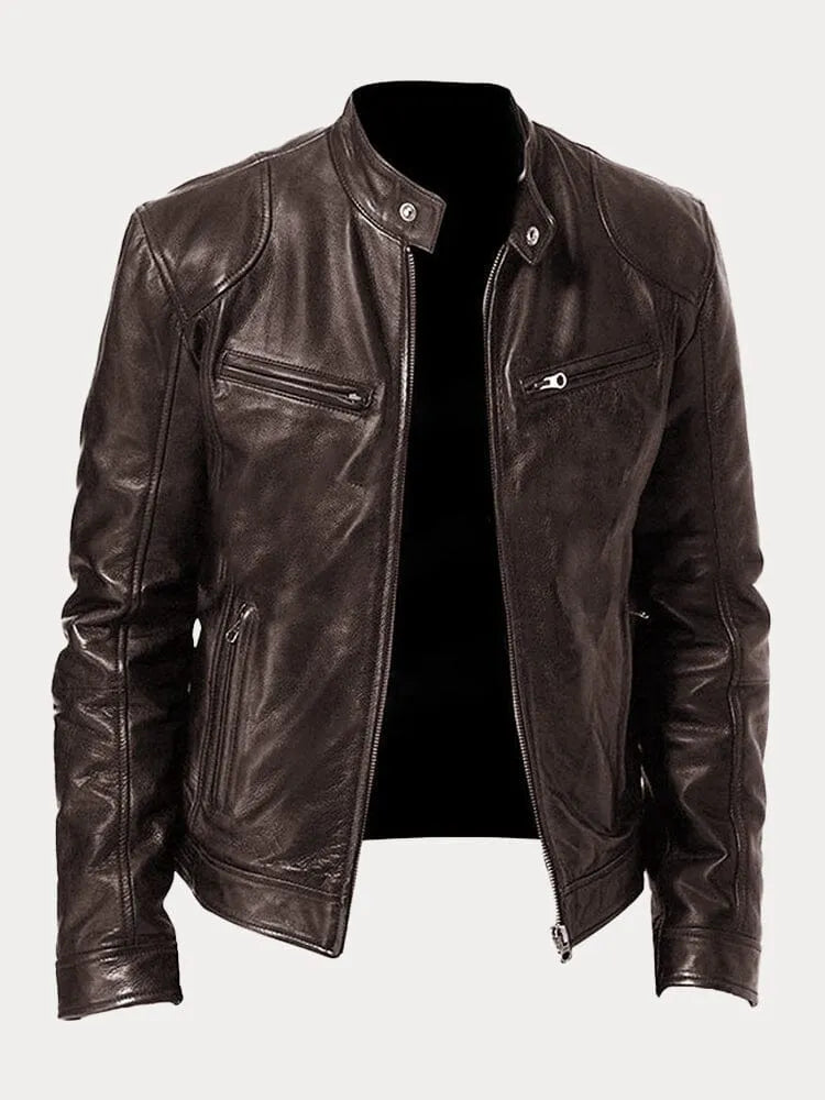 MARIO | Casual leren jack