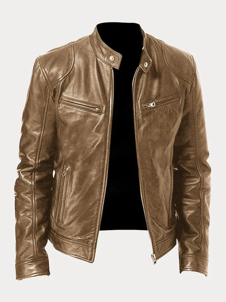 MARIO | Casual leren jack