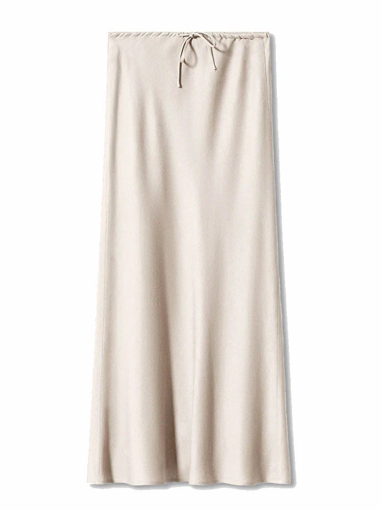 Laure | Luxe Satijnen Rok - Elegantie en Comfort voor Elke Gelegenheid