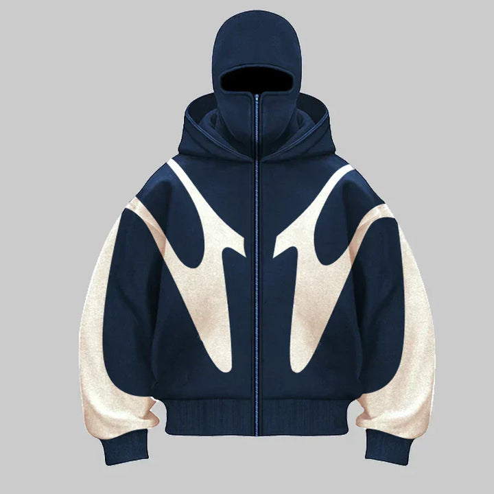 Deadzone hoodie met bivakmuts | Opvallend ontwerp en totale bescherming