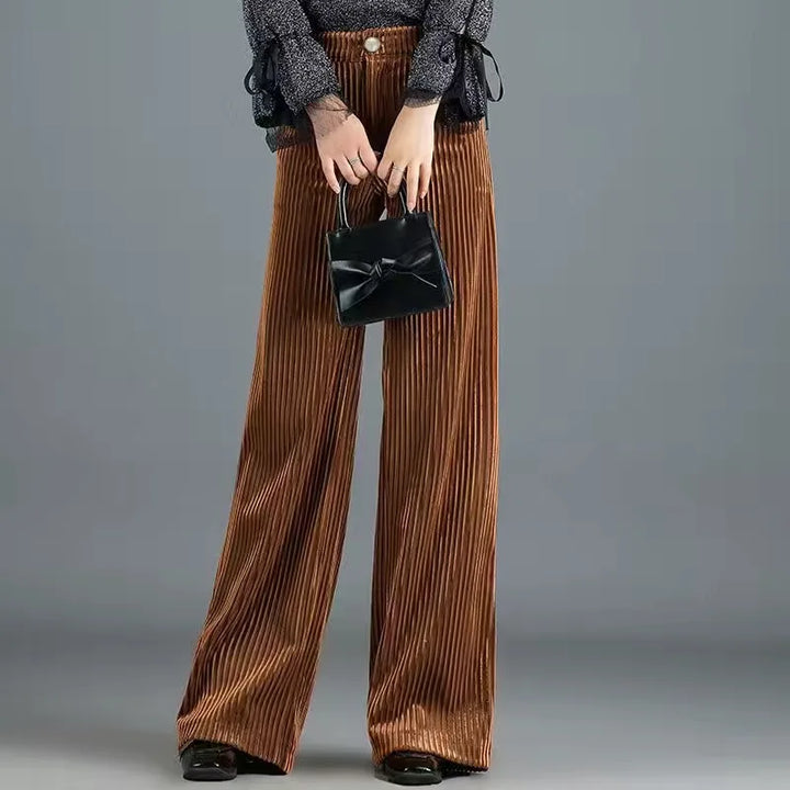 Luxueuze Corduroy Broek | Elegante Silhouette & Comfort voor de Hele Dag