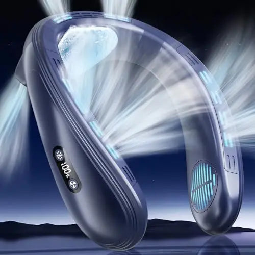Arion Draagbare Nekventilator | Bladloos, Oplaadbaar & Koelende Halsairco voor Buiten