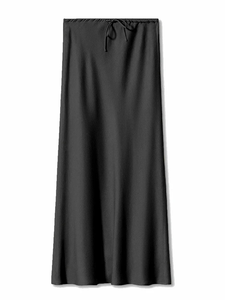 Laure | Luxe Satijnen Rok - Elegantie en Comfort voor Elke Gelegenheid