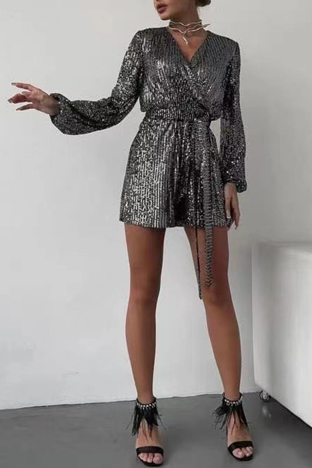 Vonne | Glitter Avond Jumpsuit Voor Vrouwen - Verleidelijk, stijlvol & zelfverzekerd