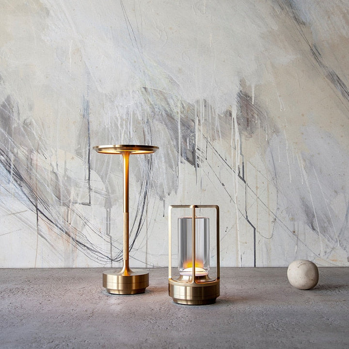 LuxeLumina - Metallic Elegantie Lamp