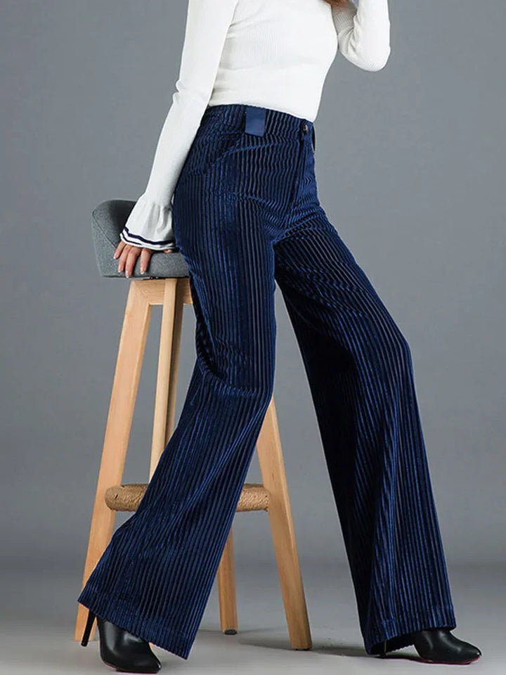 Luxueuze Corduroy Broek | Elegante Silhouette & Comfort voor de Hele Dag