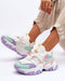 Djana Paarse Sneaker