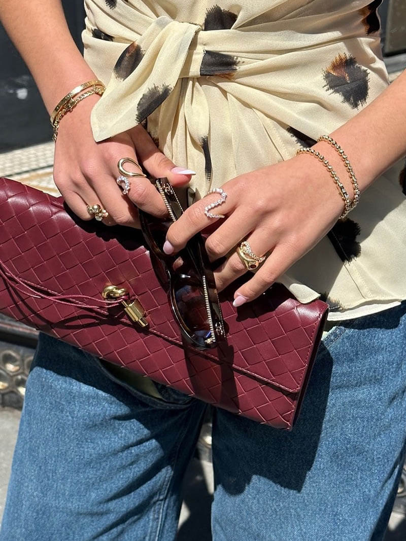 Bianca  -  Geweven Classy Tas