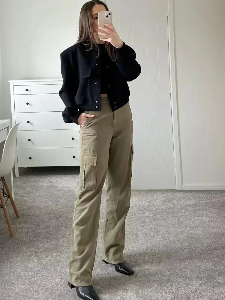 Violet | Trendy Bomberjacket