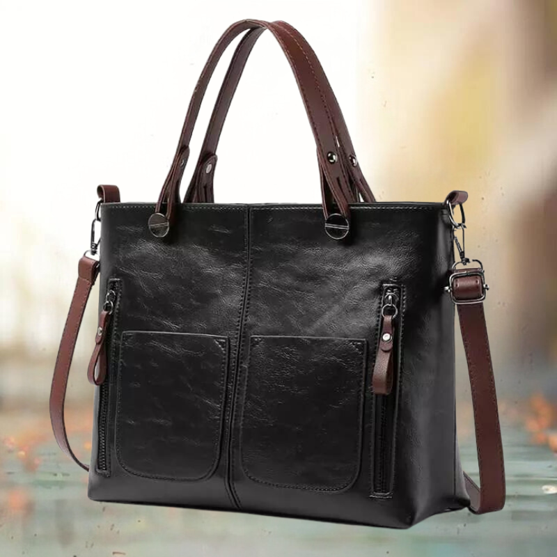 Vera Elegante Leren Tas | Elegantie en Functionaliteit voor al uw gelegenheden