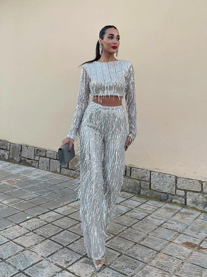 Elara | Sequin set met comfort en elegantie