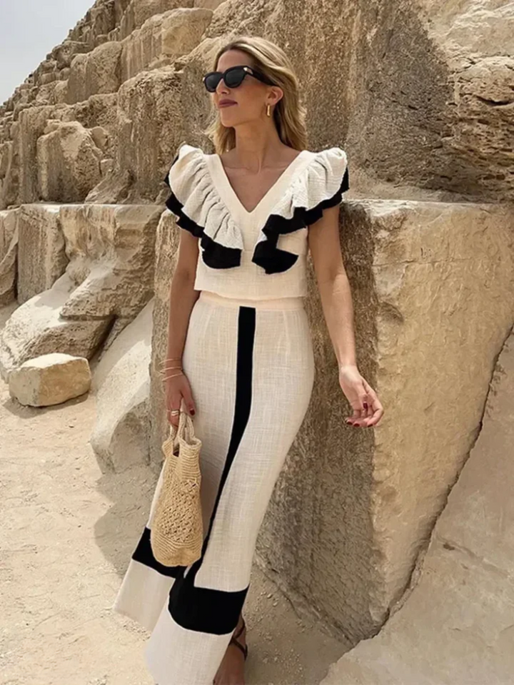 Tweedelige set voor dames | Elegante & veelzijdige outfit met een flatterende snit