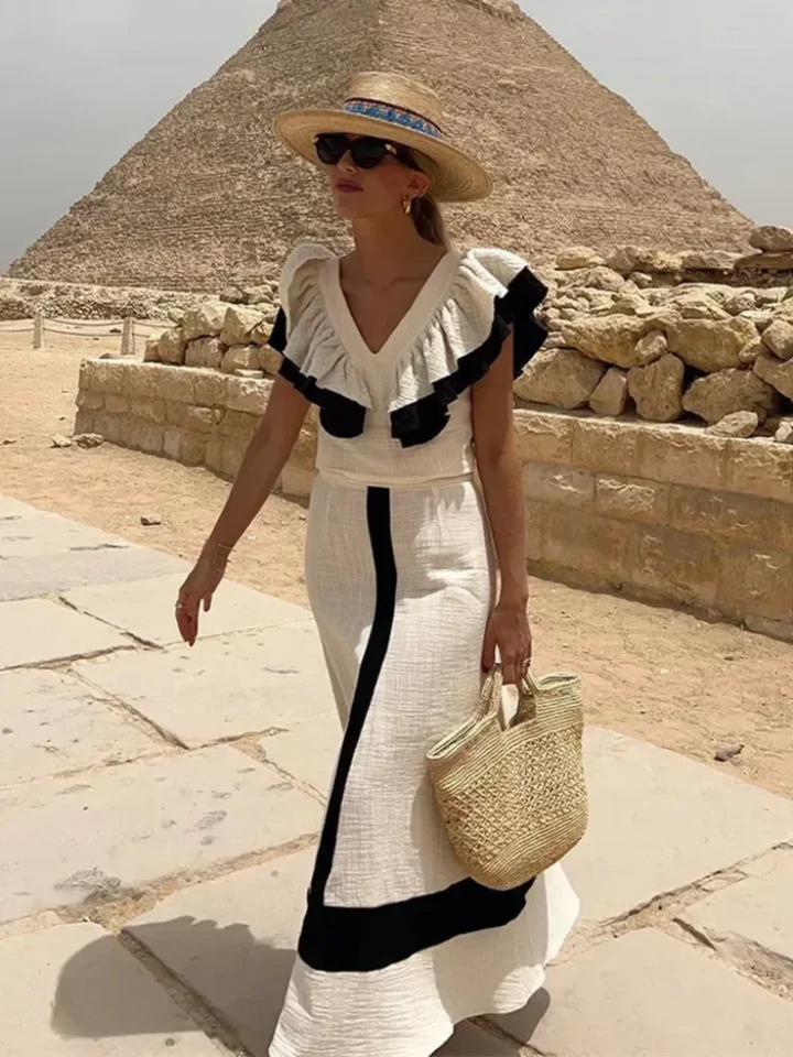 Tweedelige set voor dames | Elegante & veelzijdige outfit met een flatterende snit