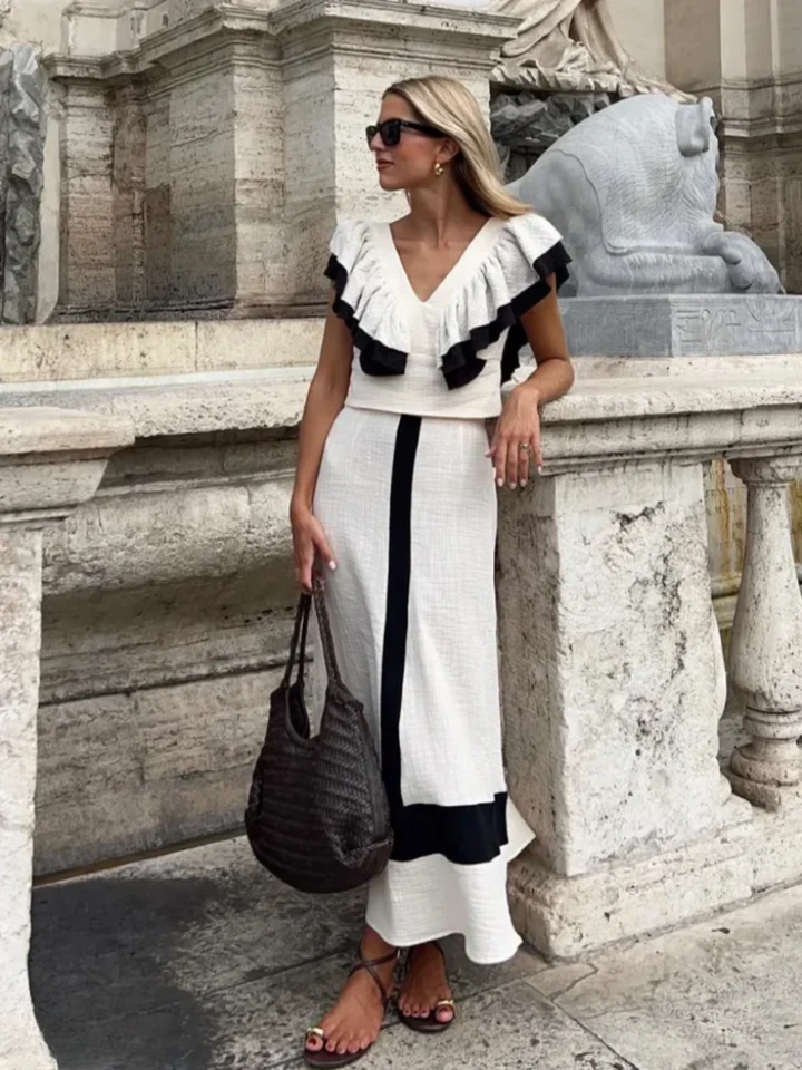 Tweedelige set voor dames | Elegante & veelzijdige outfit met een flatterende snit