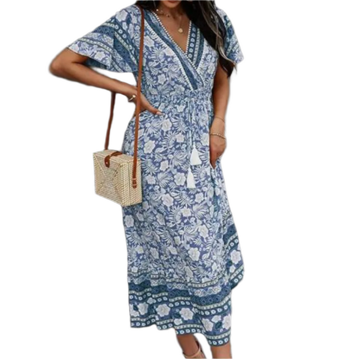 Luna Boheme zomer maxi jurk voor vrouwen