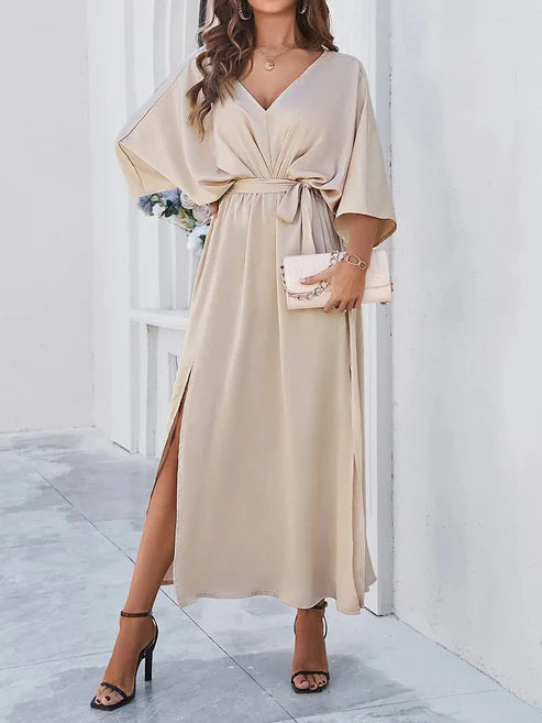 Elira lange jurk voor vrouwen | Formele elegantie & vloeiende stijl
