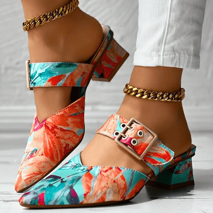 Almira Orthopedische Hakschoenen Dames | Echt Leer | Comfort & Elegantie voor Elke Dag
