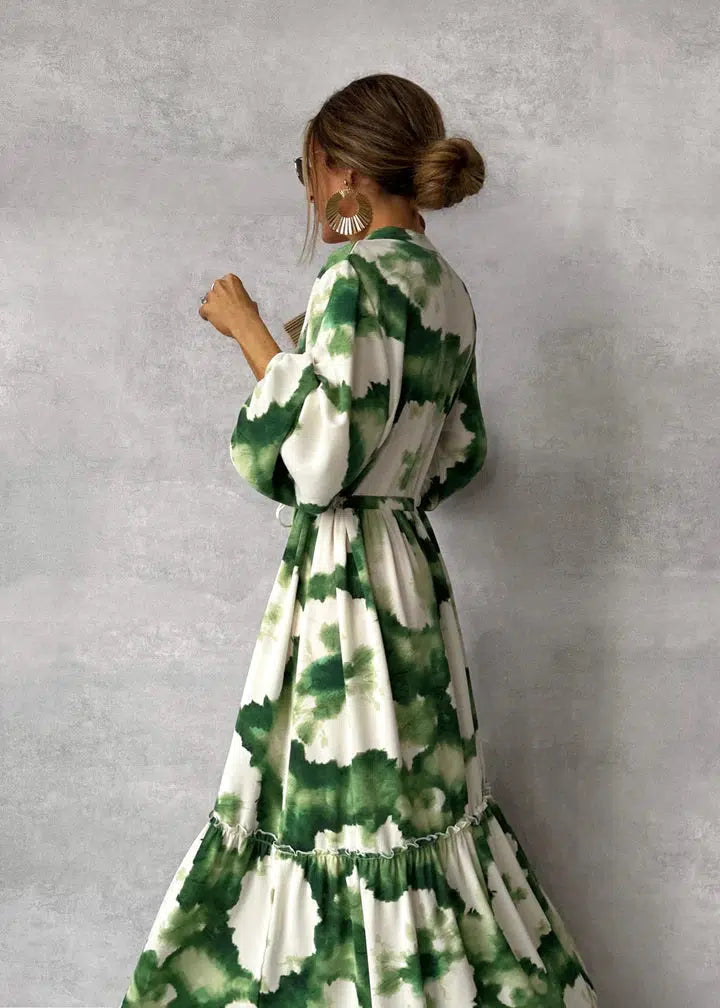 Celina Tijdloze Maxi Dress | Klassieke Elegantie en Veelzijdigheid