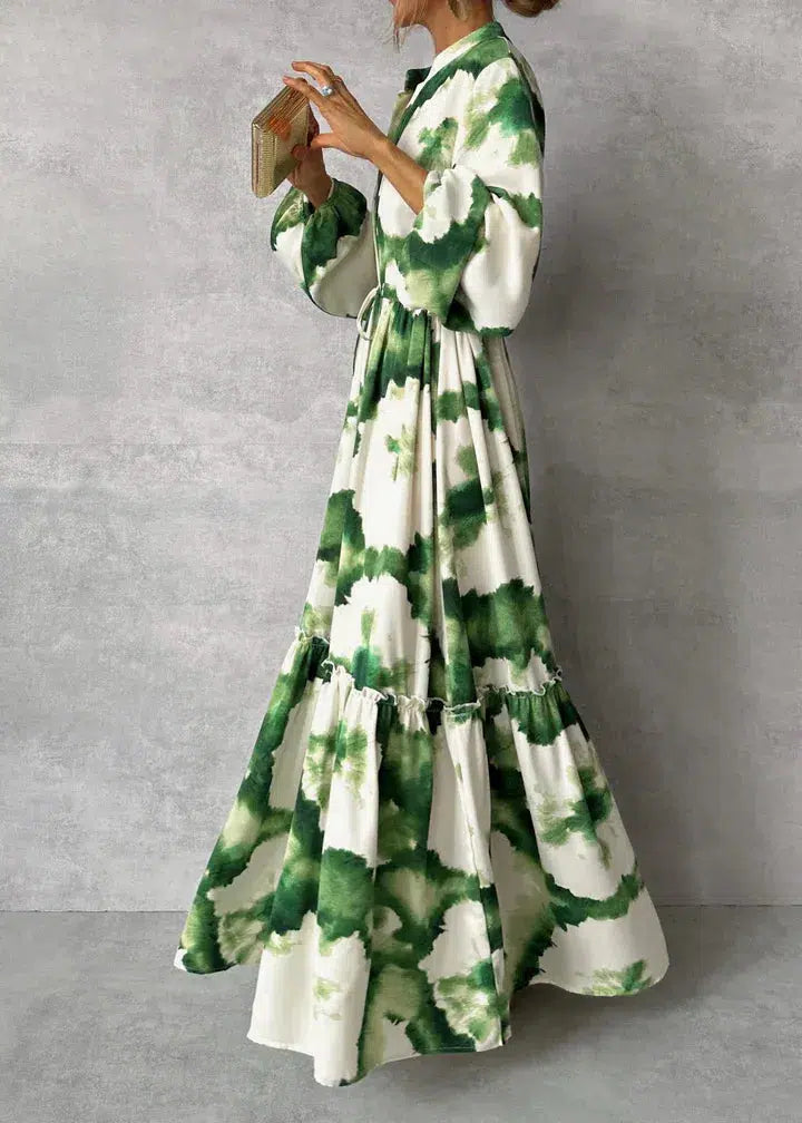 Celina Tijdloze Maxi Dress | Klassieke Elegantie en Veelzijdigheid