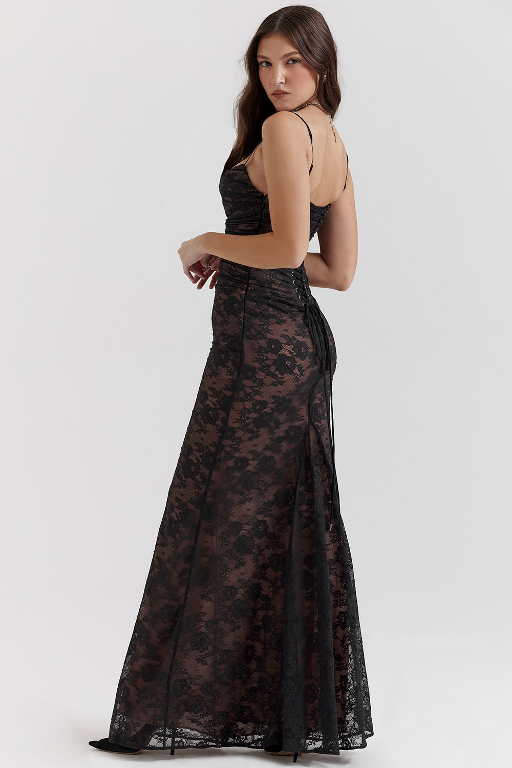 Alba Lange jurk voor vrouwen | Elegante stijl & vloeiende stof