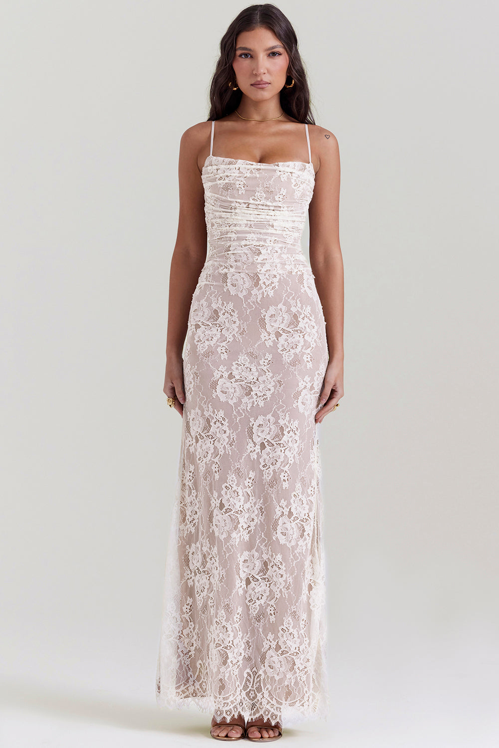 Alba Lange jurk voor vrouwen | Elegante stijl & vloeiende stof