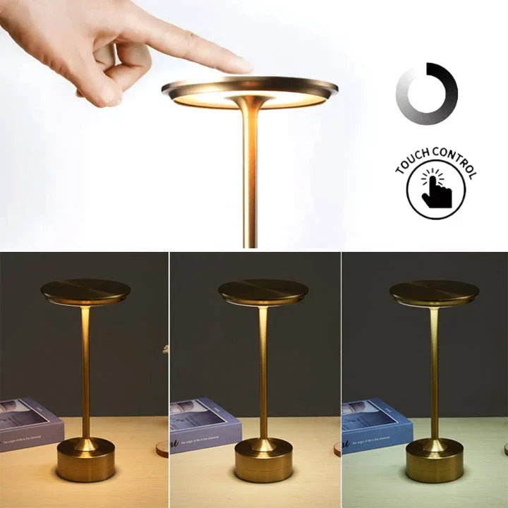 LuxeLumina - Metallic Elegantie Lamp