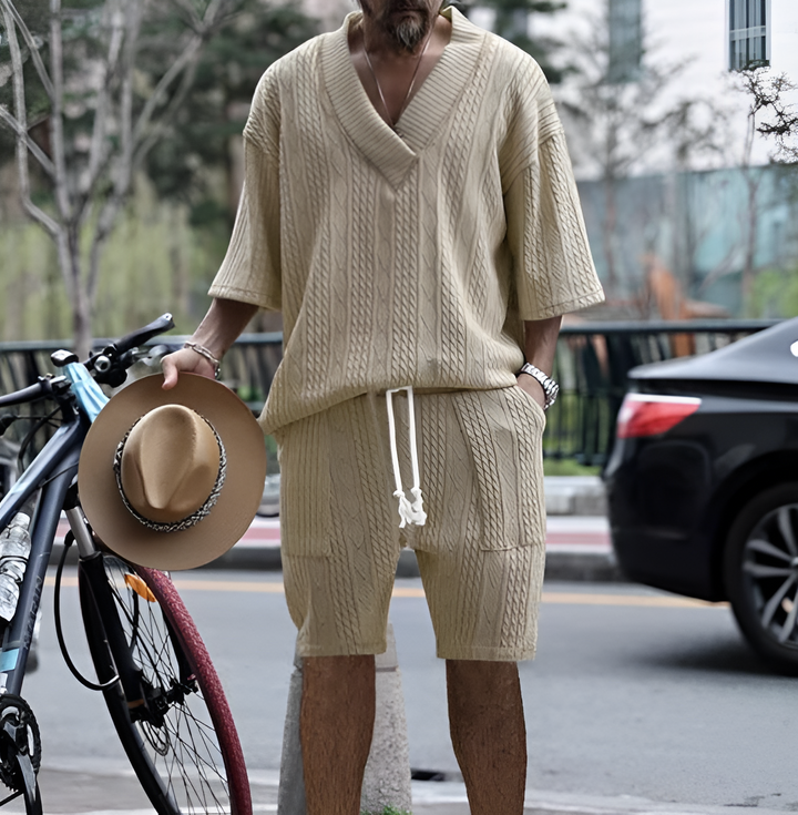 Comfy Boho Duo | Oversized Herenset met Relaxed Fit