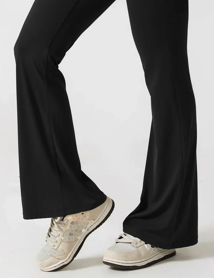 Elena Uitlopende jumpsuit met V-rug