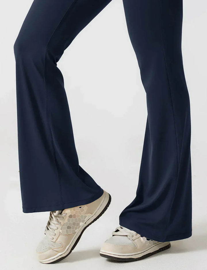 Elena Uitlopende jumpsuit met V-rug